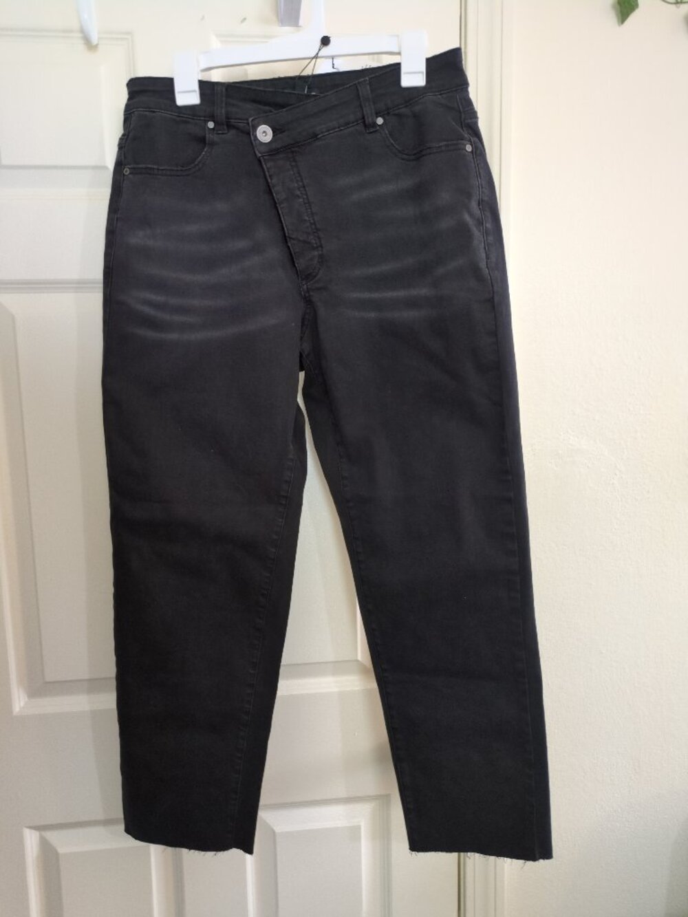 Katie High Rise Crossover Jeans